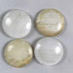 Japanese Go Stone Goishi Game Pieces Set Vtg Igo Brown Resin Bowls Shell GO97