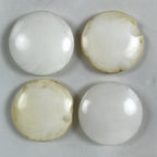 Japanese Go Stone Goishi Game Pieces Set Vtg Igo Brown Resin Bowls Shell GO97