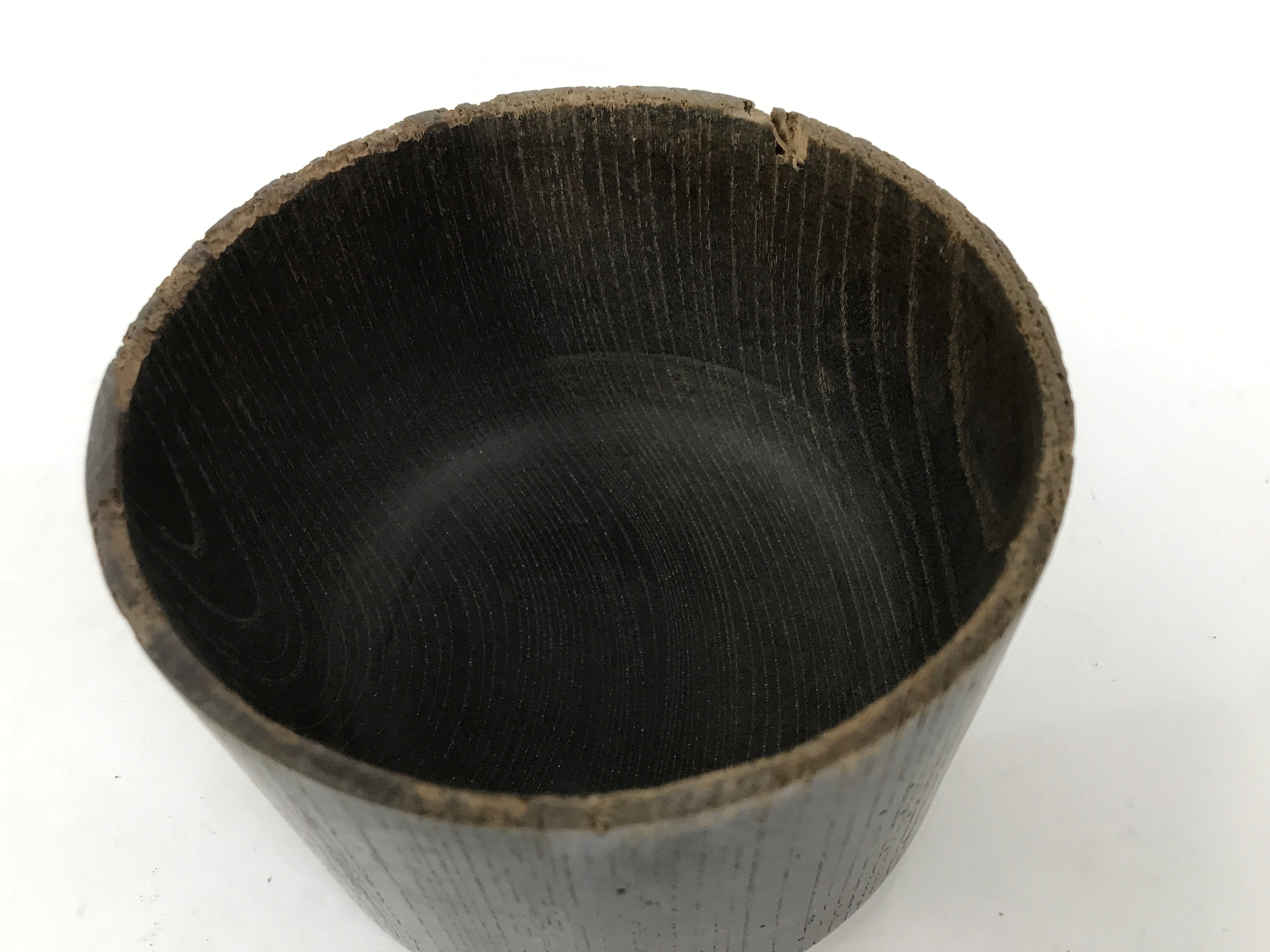 Japanese Go Stone Goishi Game Pieces Set Vtg Igo Brown Wood Bowls Shell GO101