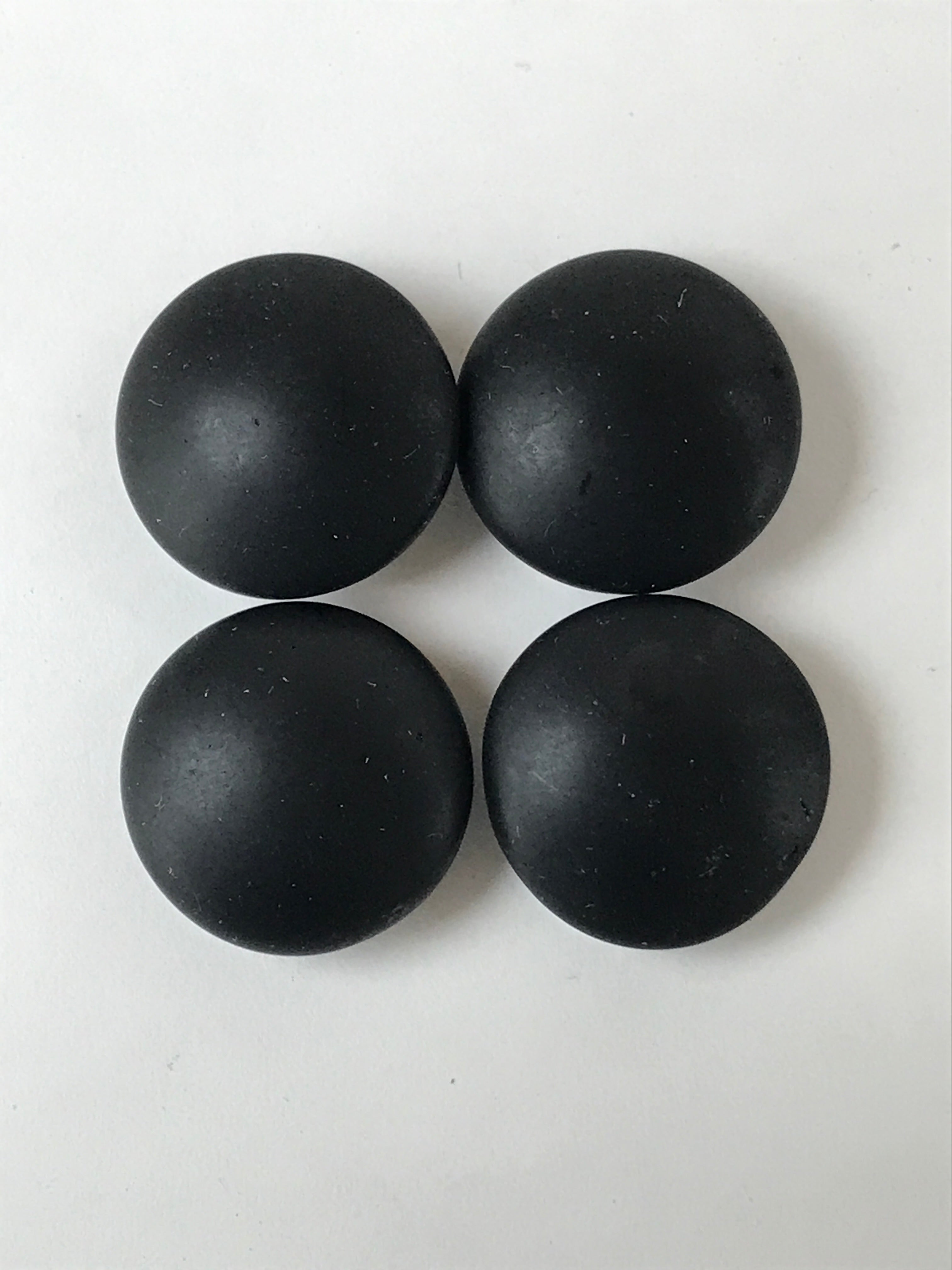 Japanese Go Stone Goishi Game Pieces Vtg Igo Brown Wooden Bowls Glass GO91