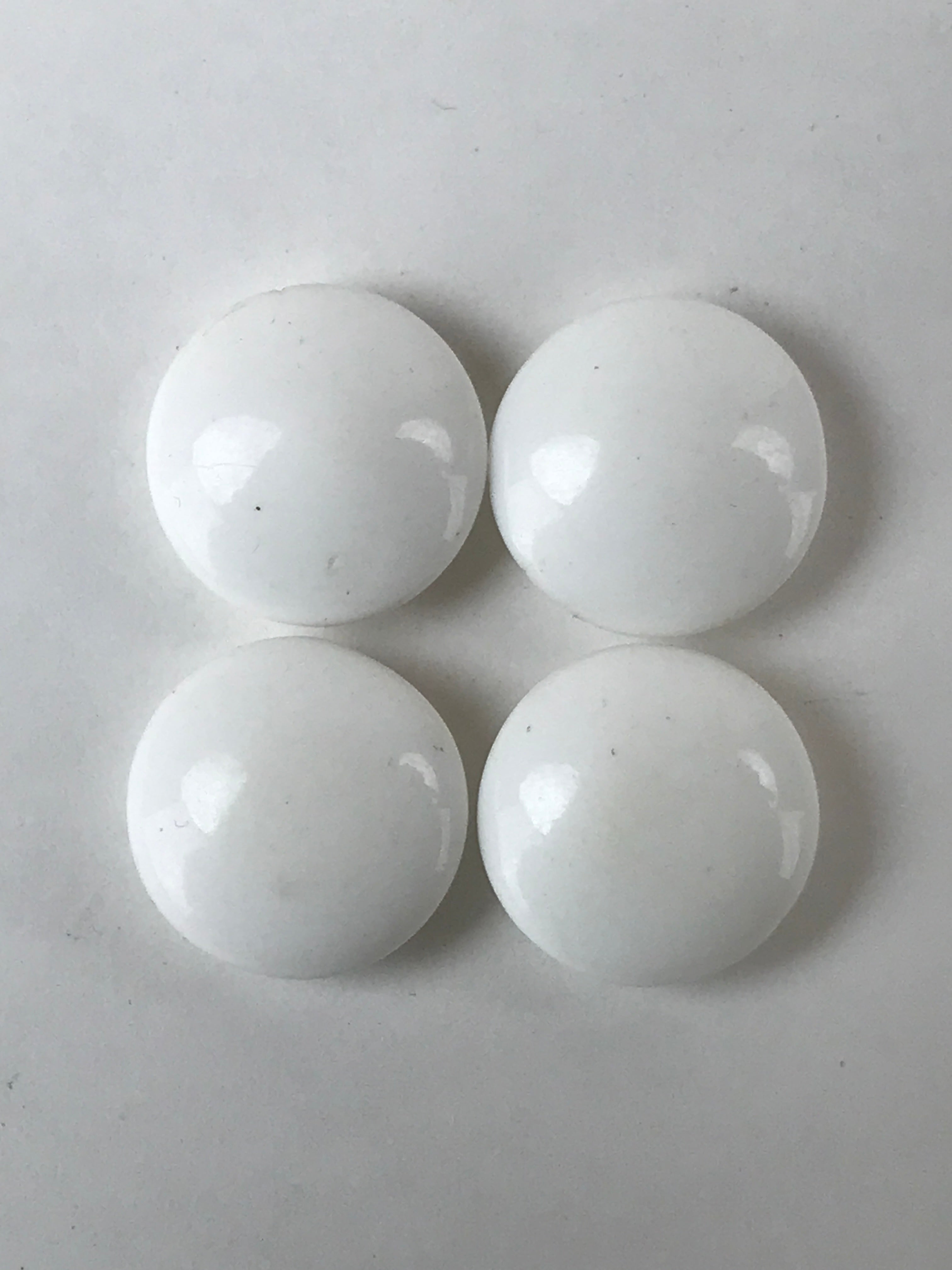 Japanese Go Stone Goishi Game Pieces Vtg Igo Brown Wooden Bowls Glass GO91