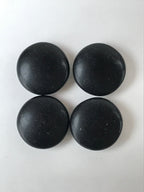 Japanese Go Stone Goishi Game Pieces Vtg Igo Brown Wooden Bowls Glass GO92