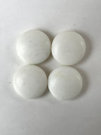 Japanese Go Stone Goishi Game Pieces Vtg Igo Brown Wooden Bowls Glass GO92