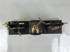Japanese Gogatsu Ningyo Display Vtg Drum Folding Fan Shade Stand Boys' Day ID644