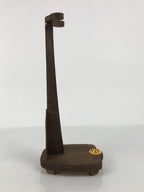 Japanese Gogatsu Ningyo Sword Wooden Display Stand Vtg Boys Day New Year ID687