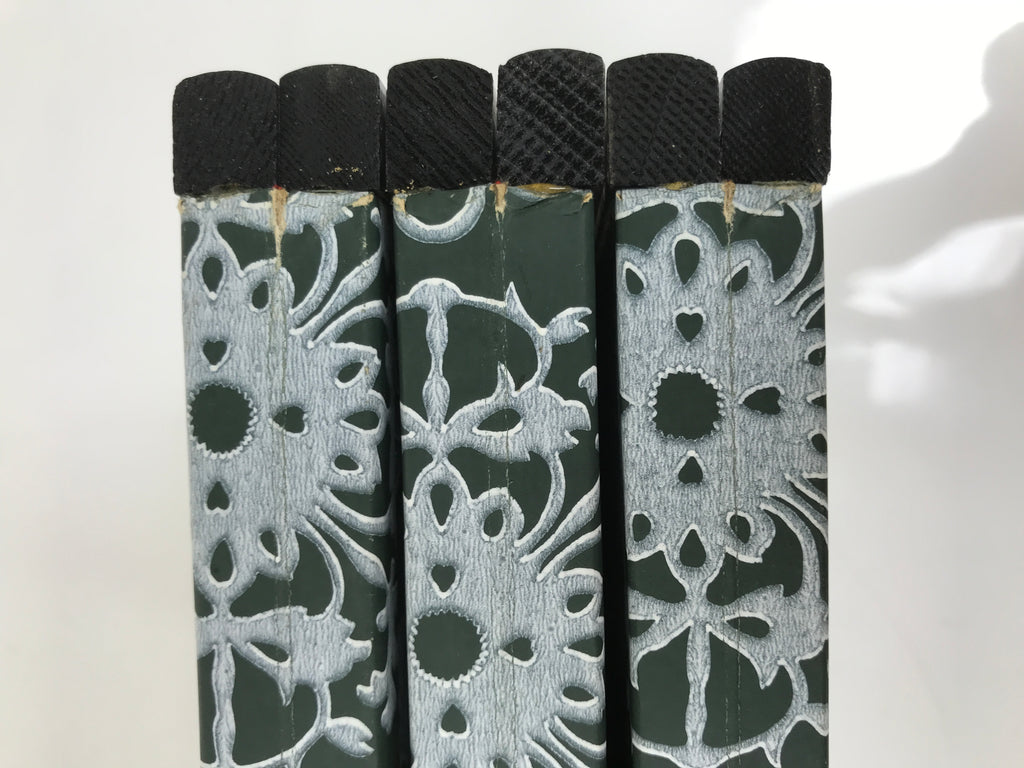 Japanese Gold Hina Doll Display Folding Screen Byobu Panel Vtg Furniture ID619