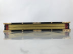 Japanese Gold Hina Doll Display Folding Screen Byobu Panel Vtg Furniture ID619