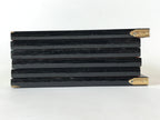 Japanese Gold Hina Doll Folding Screen Byobu Panel Vtg Miniature Furniture ID526