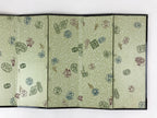 Japanese Gold Hina Doll Folding Screen Byobu Panel Vtg Miniature Furniture ID526