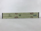 Japanese Gold Hina Doll Folding Screen Byobu Panel Vtg Miniature Furniture ID527