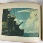Japanese Great East Asia War Art book Vtg War Painting Collection Senso-ga AB121