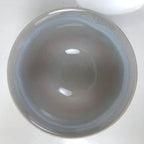 Japanese Hagi Ware Ceramic Yunomi Teacup Vtg Pottery Pink Gray Yakimono TC557