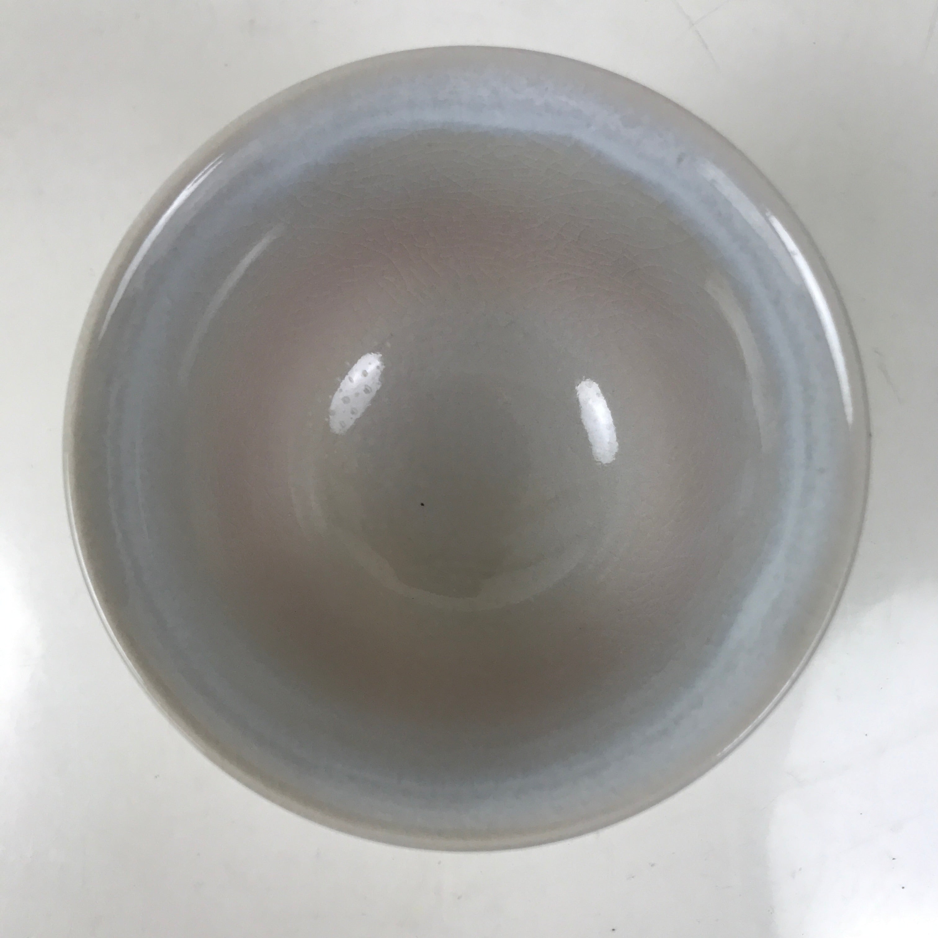 Japanese Hagi Ware Ceramic Yunomi Teacup Vtg Pottery Pink Gray Yakimono TC558
