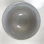 Japanese Hagi Ware Ceramic Yunomi Teacup Vtg Pottery Pink Gray Yakimono TC559