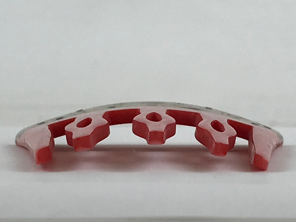 Japanese Hair Pin Kanzashi Kami-Kazari Women Kimono Accessory Red Kushi JK518