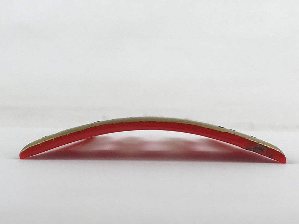 Japanese Hair Pin Kanzashi Kami-Kazari Women Kimono Accessory Red Kushi JK518