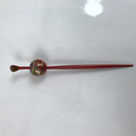 Japanese Hair Pin Kanzashi Kami-Kazari Women Kimono Accessory Red Kushi JK751