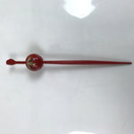 Japanese Hair Pin Kanzashi Kami-Kazari Women Kimono Accessory Red Kushi JK751