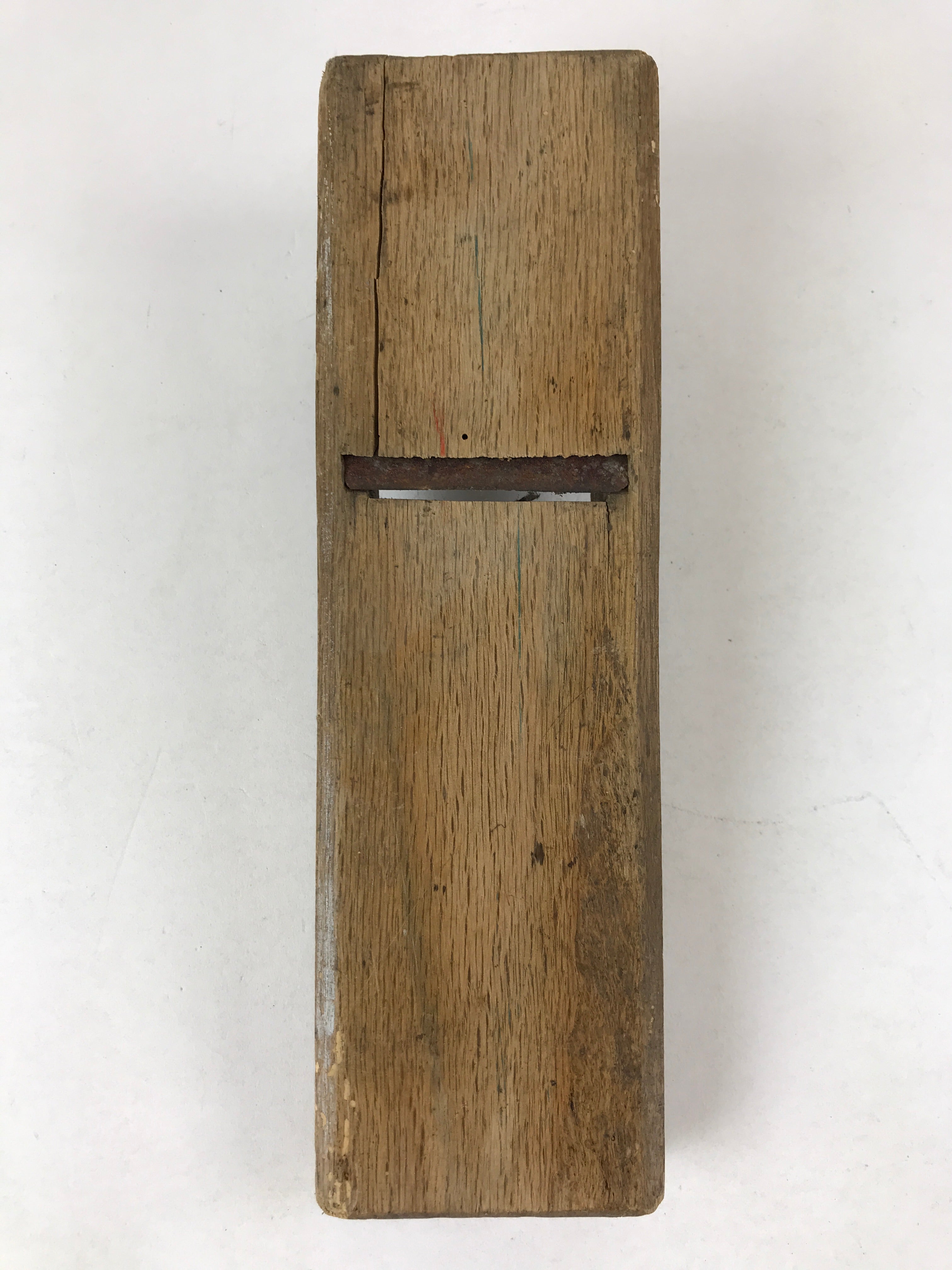 Japanese Hand Plane Hira Kanna Smoothing Vtg Wood Tool 100mm Steel Blade K461