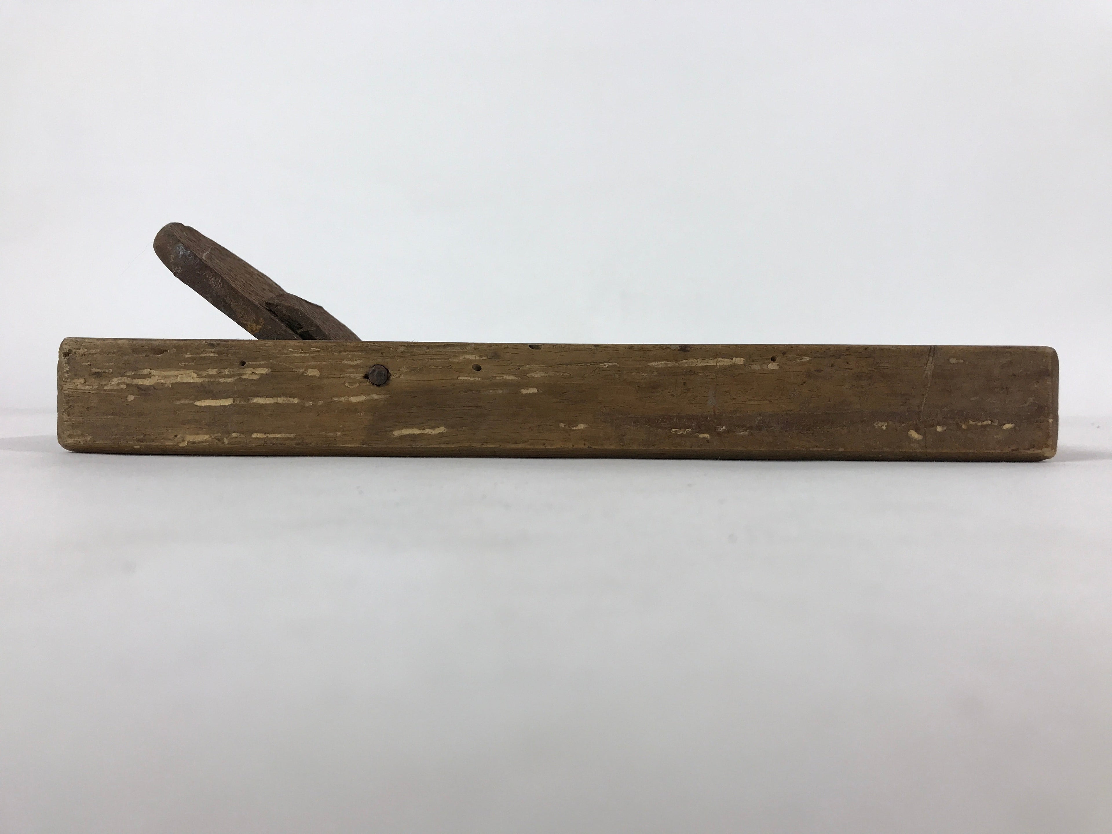 Japanese Hand Plane Hira Kanna Smoothing Vtg Wood Tool 100mm Steel Blade K461