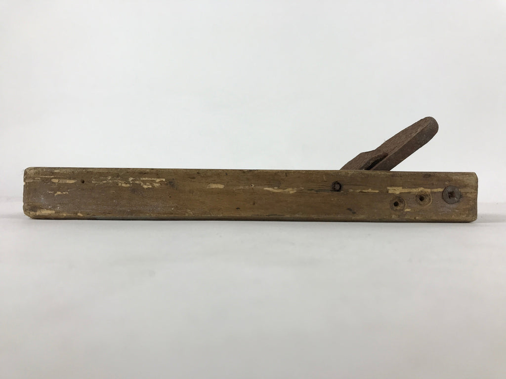 Japanese Hand Plane Hira Kanna Smoothing Vtg Wood Tool 100mm Steel Blade K461