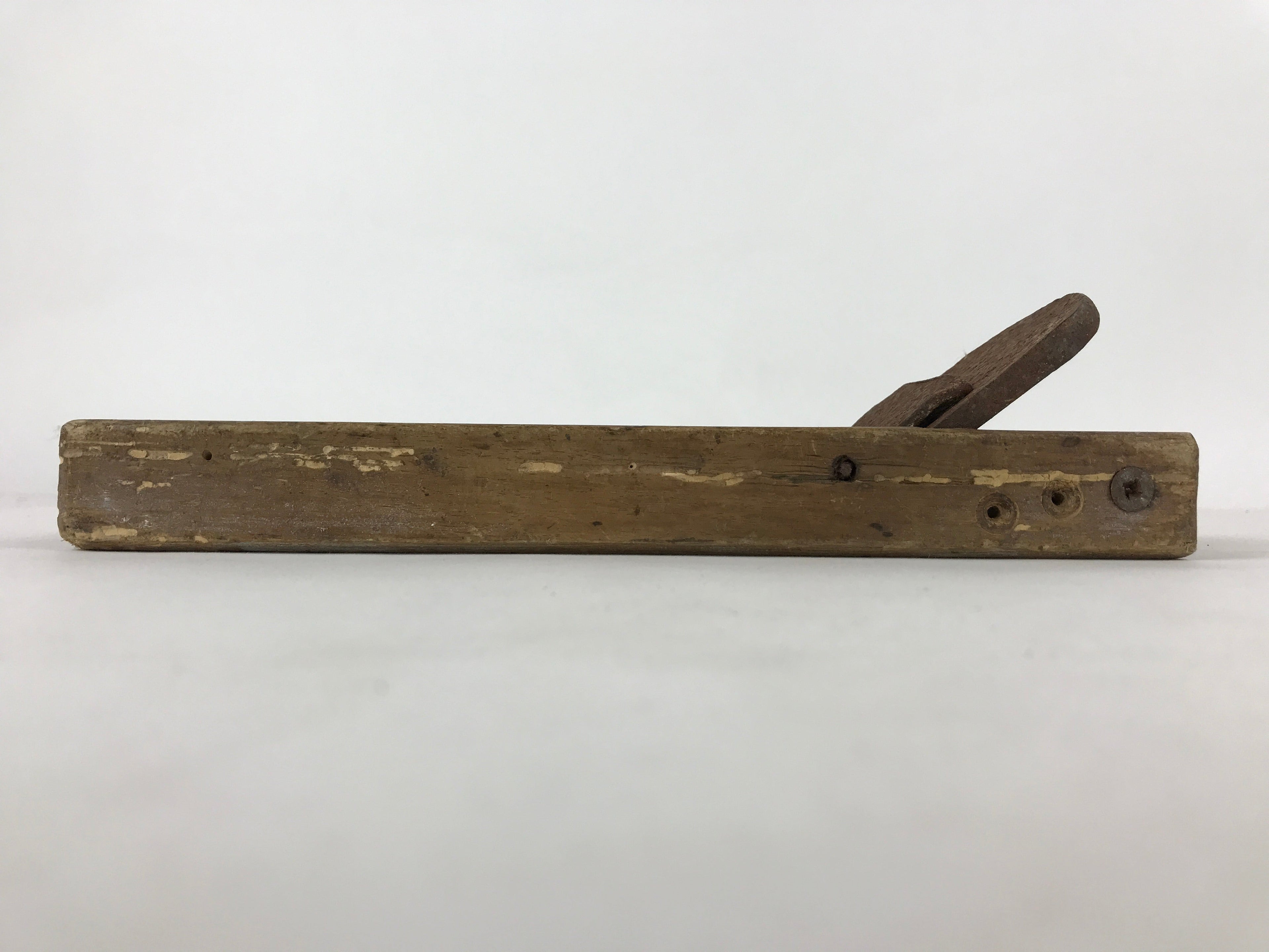 Japanese Hand Plane Hira Kanna Smoothing Vtg Wood Tool 100mm Steel Blade K461