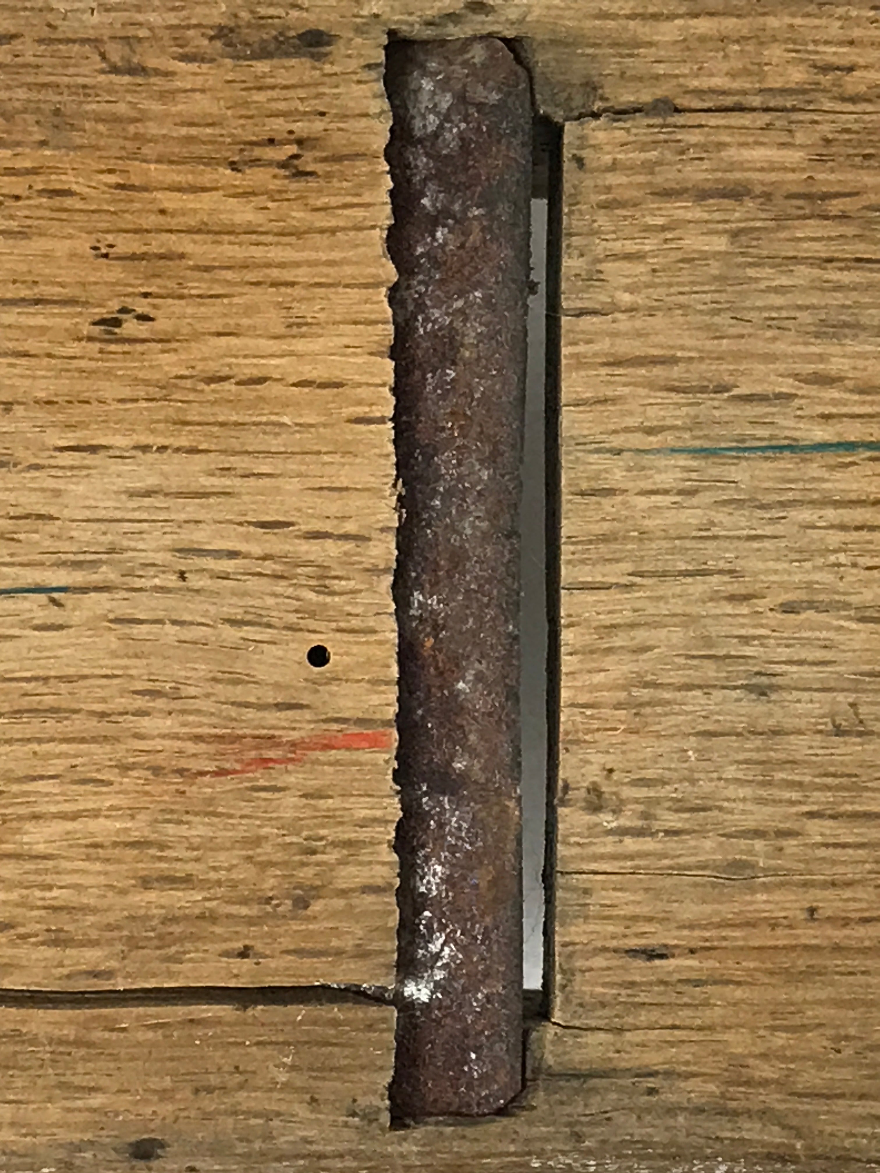 Japanese Hand Plane Hira Kanna Smoothing Vtg Wood Tool 100mm Steel Blade K461