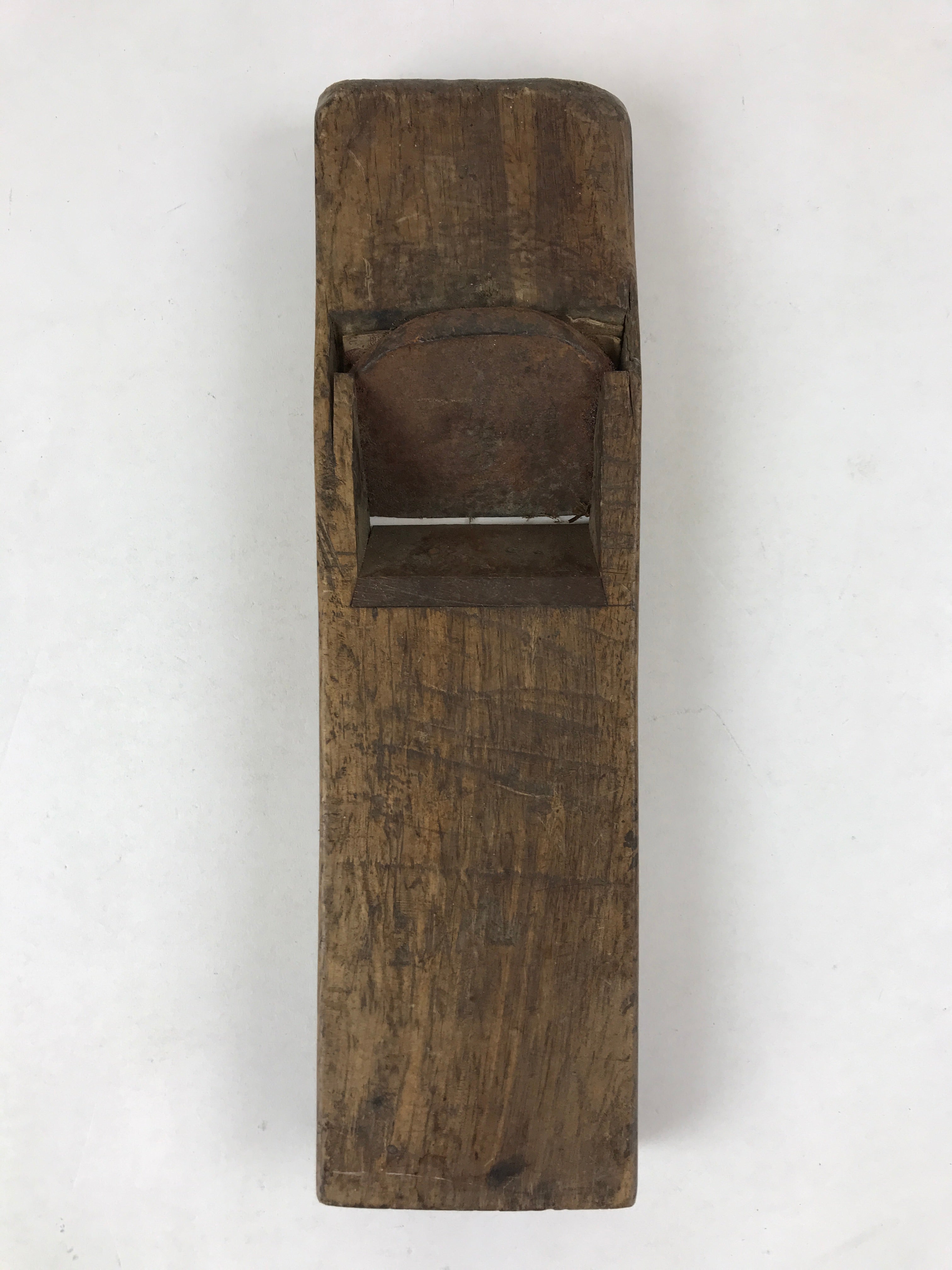 Japanese Hand Plane Hira Kanna Smoothing Vtg Wood Tool 55mm Steel Blade K452