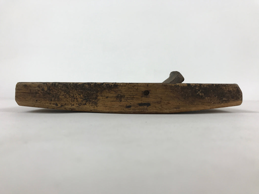 Japanese Hand Plane Hira Kanna Smoothing Vtg Wood Tool 55mm Steel Blade K465