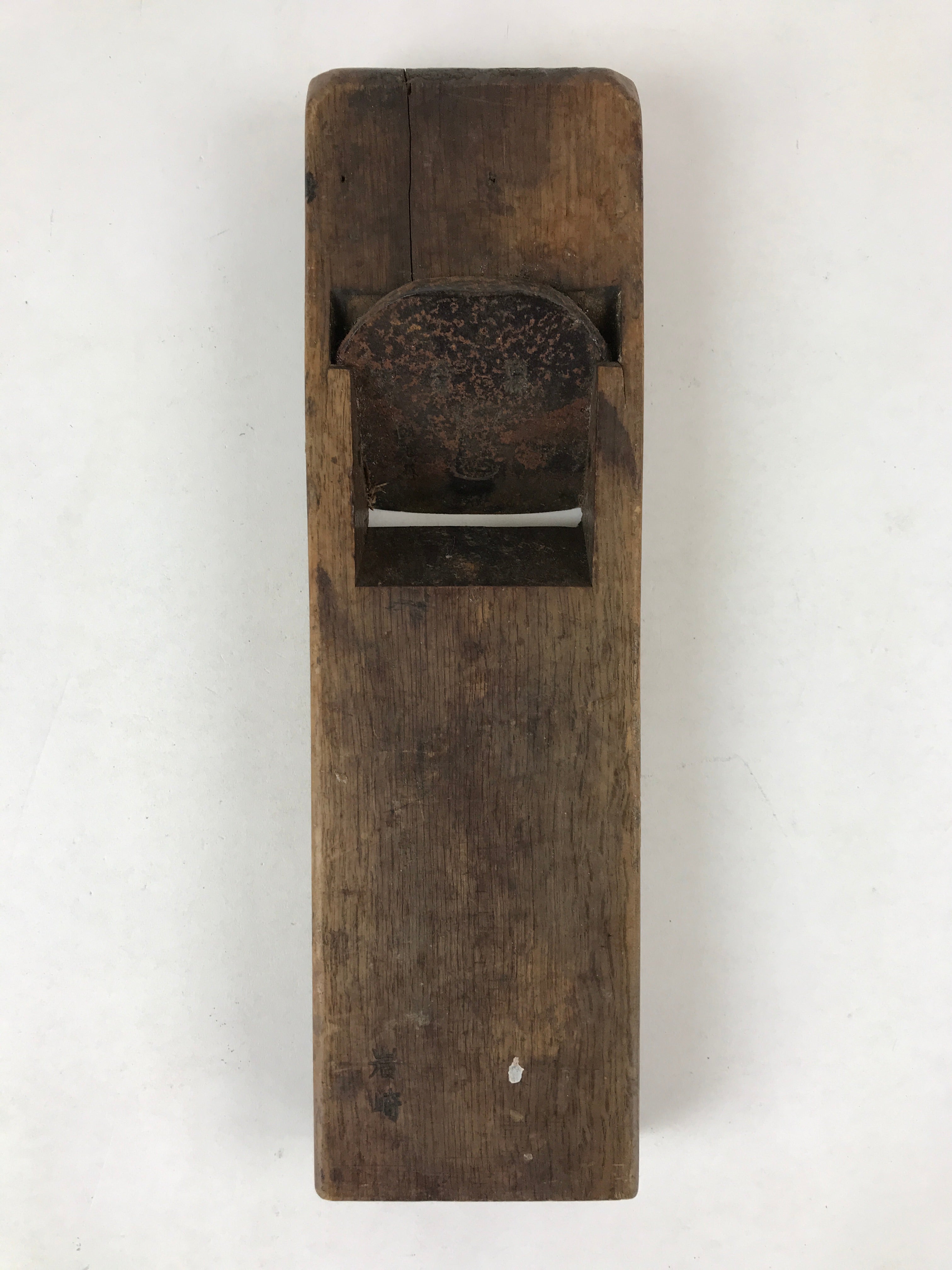 Japanese Hand Plane Hira Kanna Smoothing Vtg Wood Tool 60mm Steel Blade K455