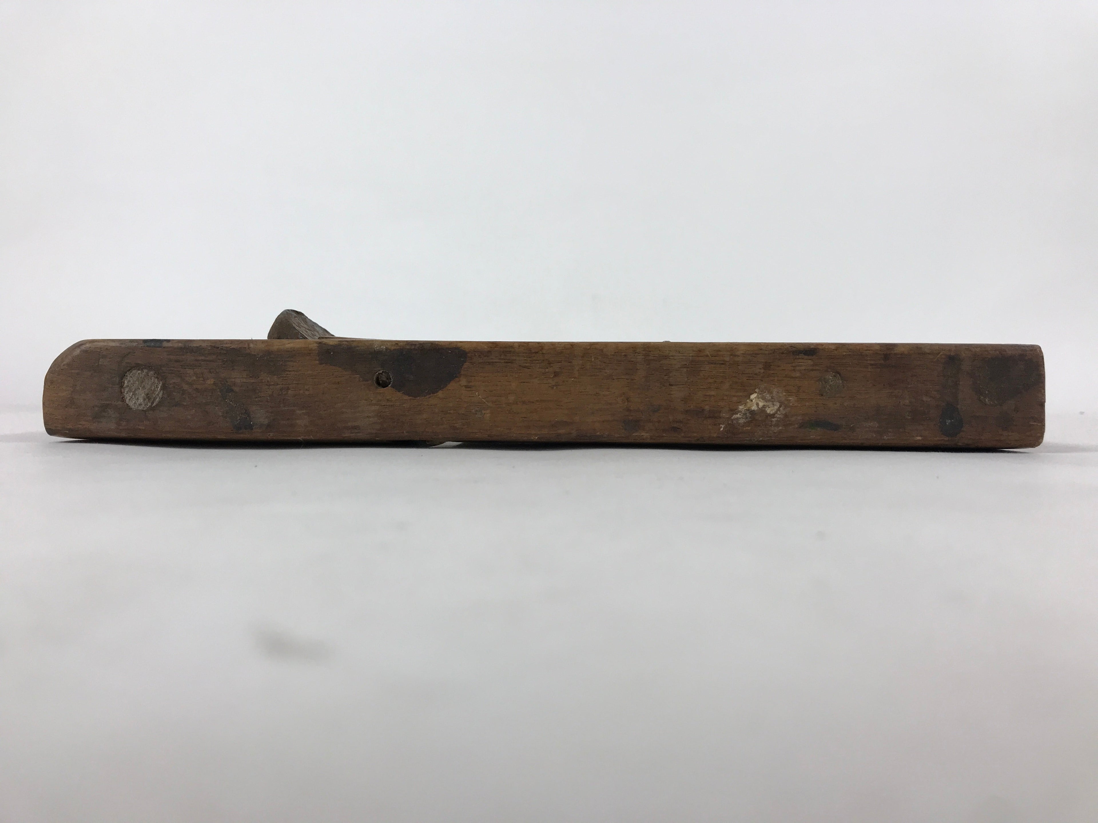 Japanese Hand Plane Hira Kanna Smoothing Vtg Wood Tool 60mm Steel Blade K455