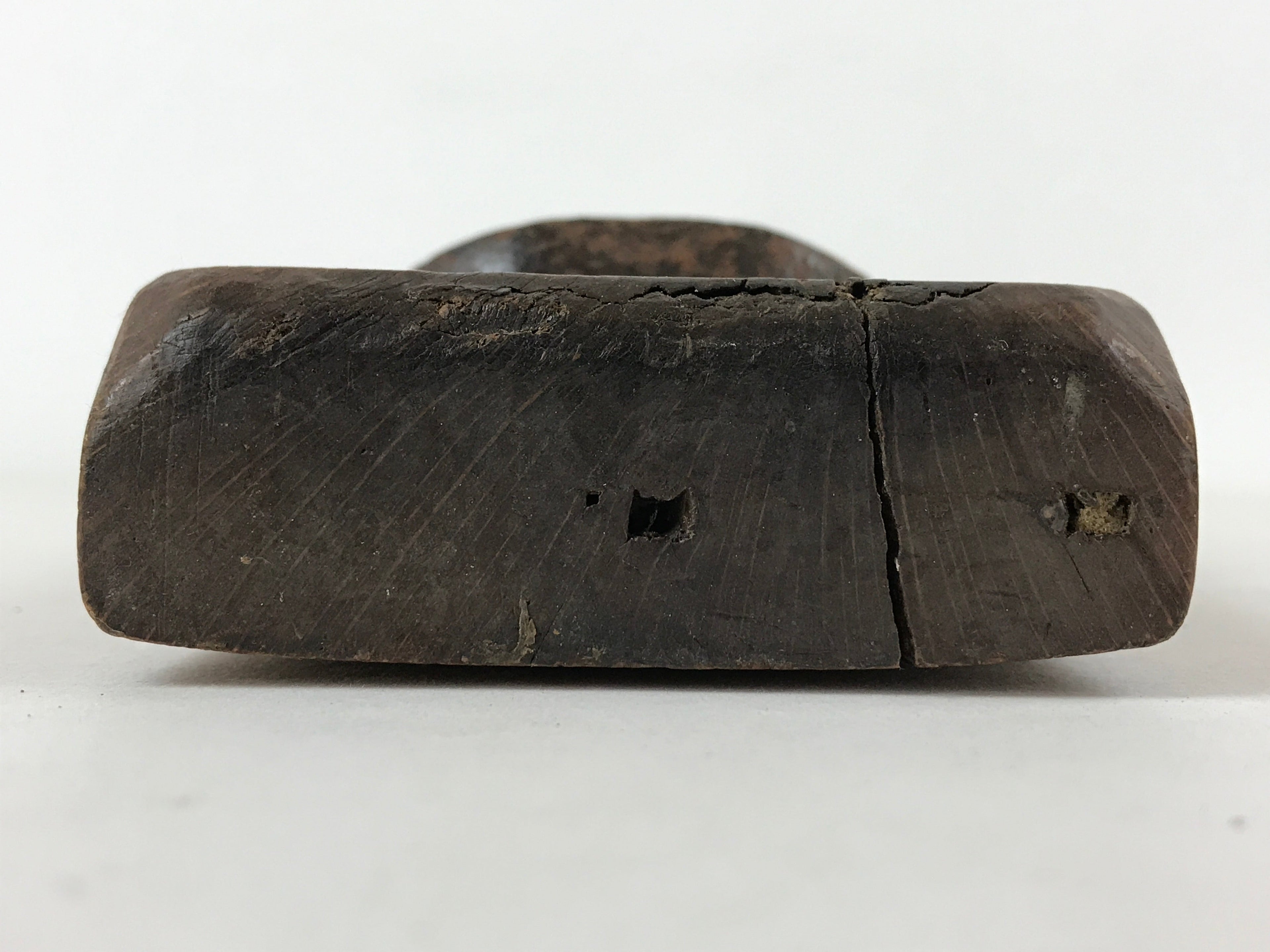 Japanese Hand Plane Hira Kanna Smoothing Vtg Wood Tool 60mm Steel Blade K455