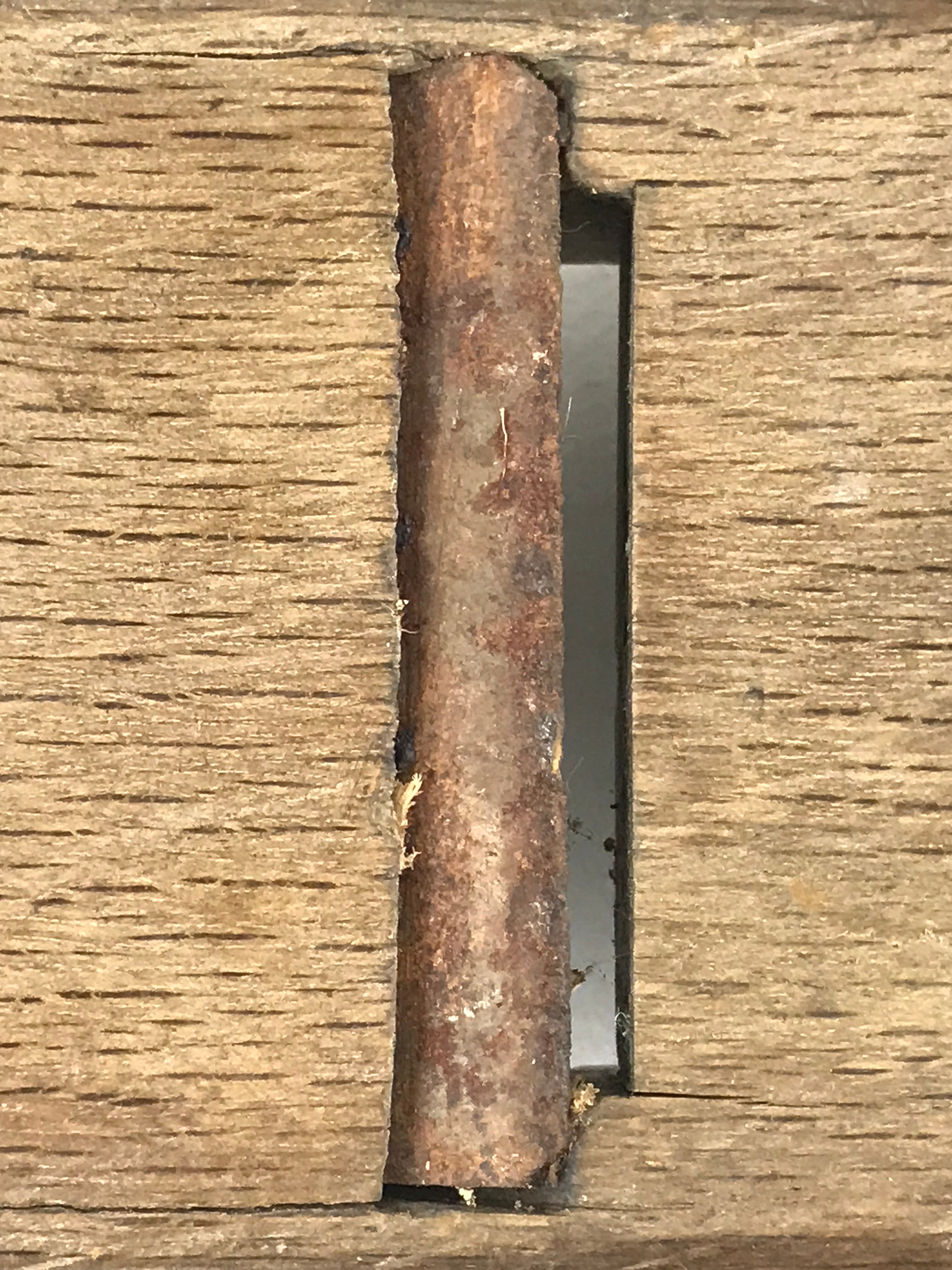 Japanese Hand Plane Hira Kanna Smoothing Vtg Wood Tool 75mm Steel Blade K463