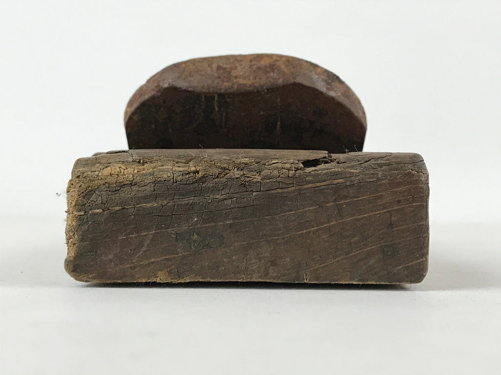 Japanese Hand Plane Hira Kanna Smoothing Vtg Wood Tool 80mm Steel Blade K454