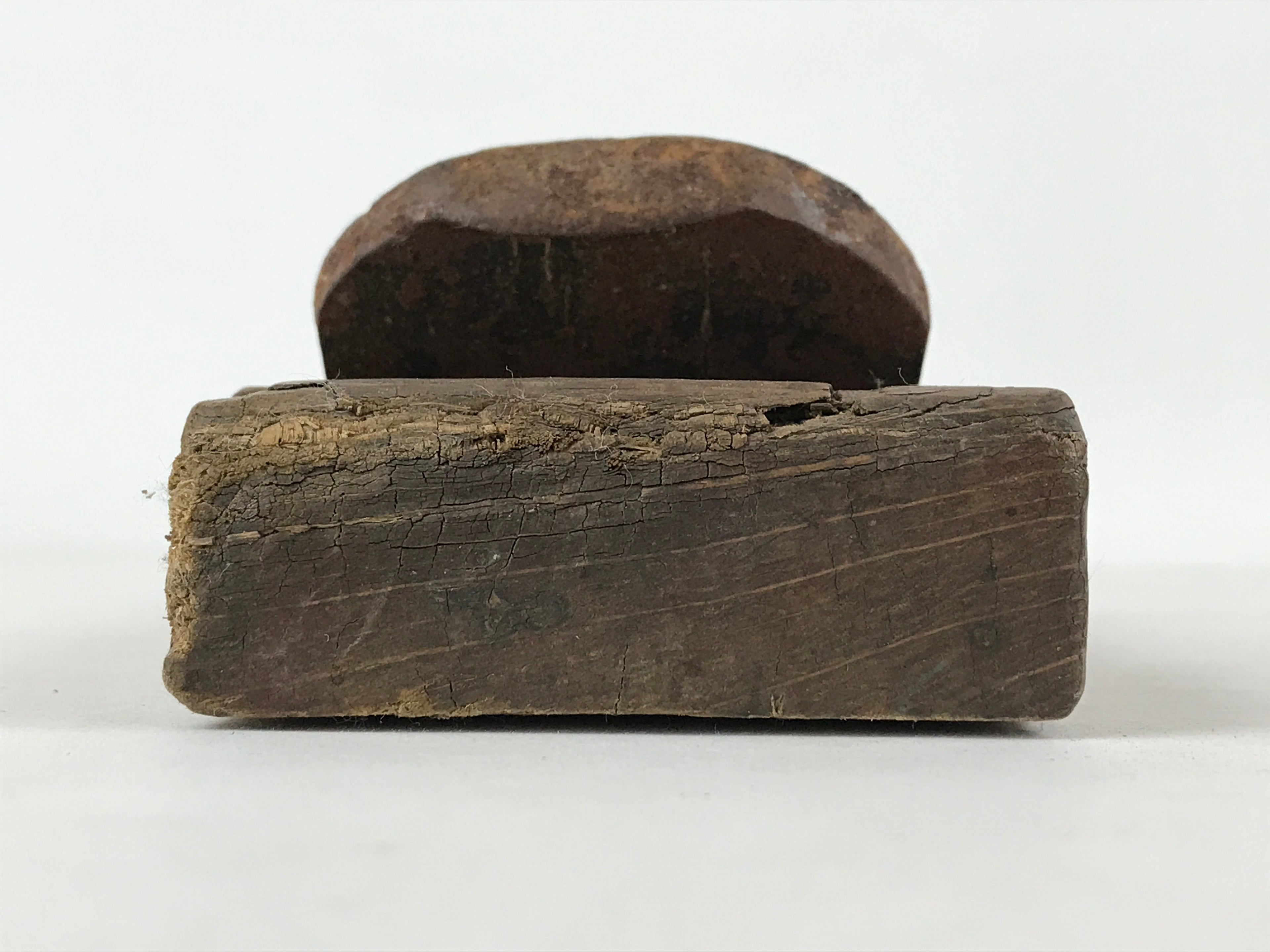 Japanese Hand Plane Hira Kanna Smoothing Vtg Wood Tool 80mm Steel Blade K454