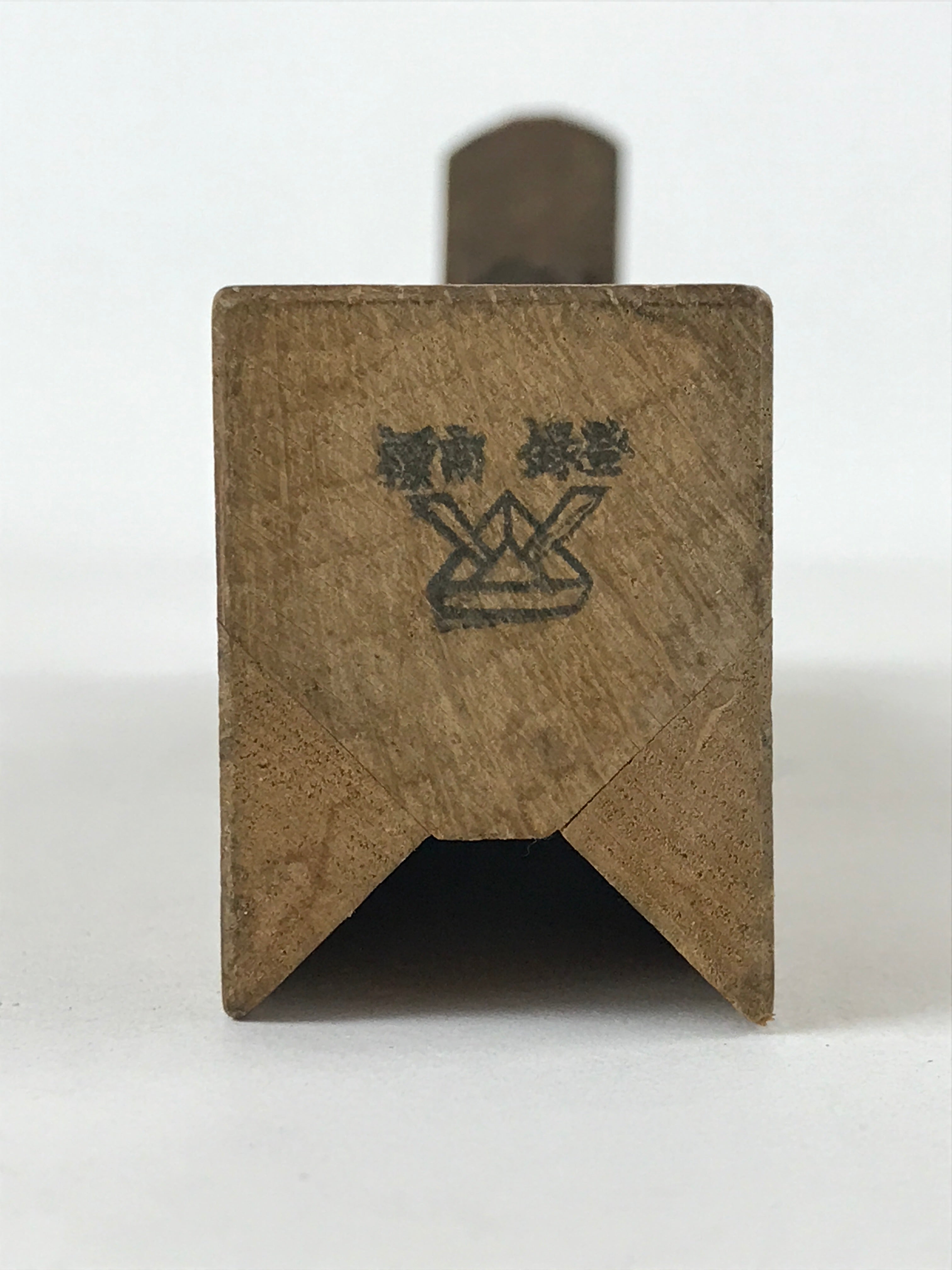 Japanese Hand Plane Hira Kanna Smoothing Vtg Wood Tool 85mm Steel Blade K471