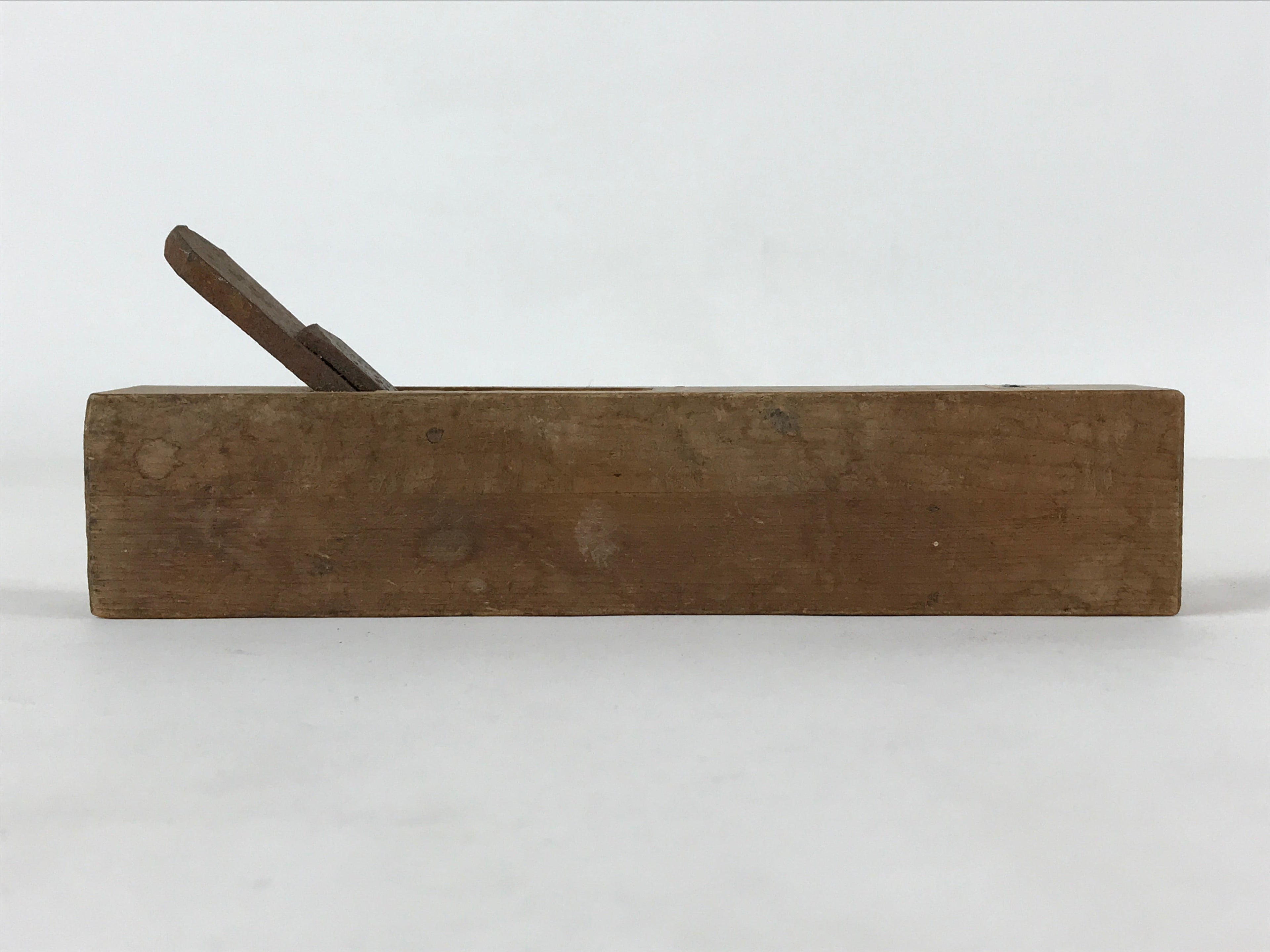 Japanese Hand Plane Hira Kanna Smoothing Vtg Wood Tool 85mm Steel Blade K471