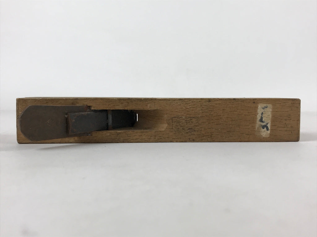 Japanese Hand Plane Hira Kanna Smoothing Vtg Wood Tool 85mm Steel Blade K471