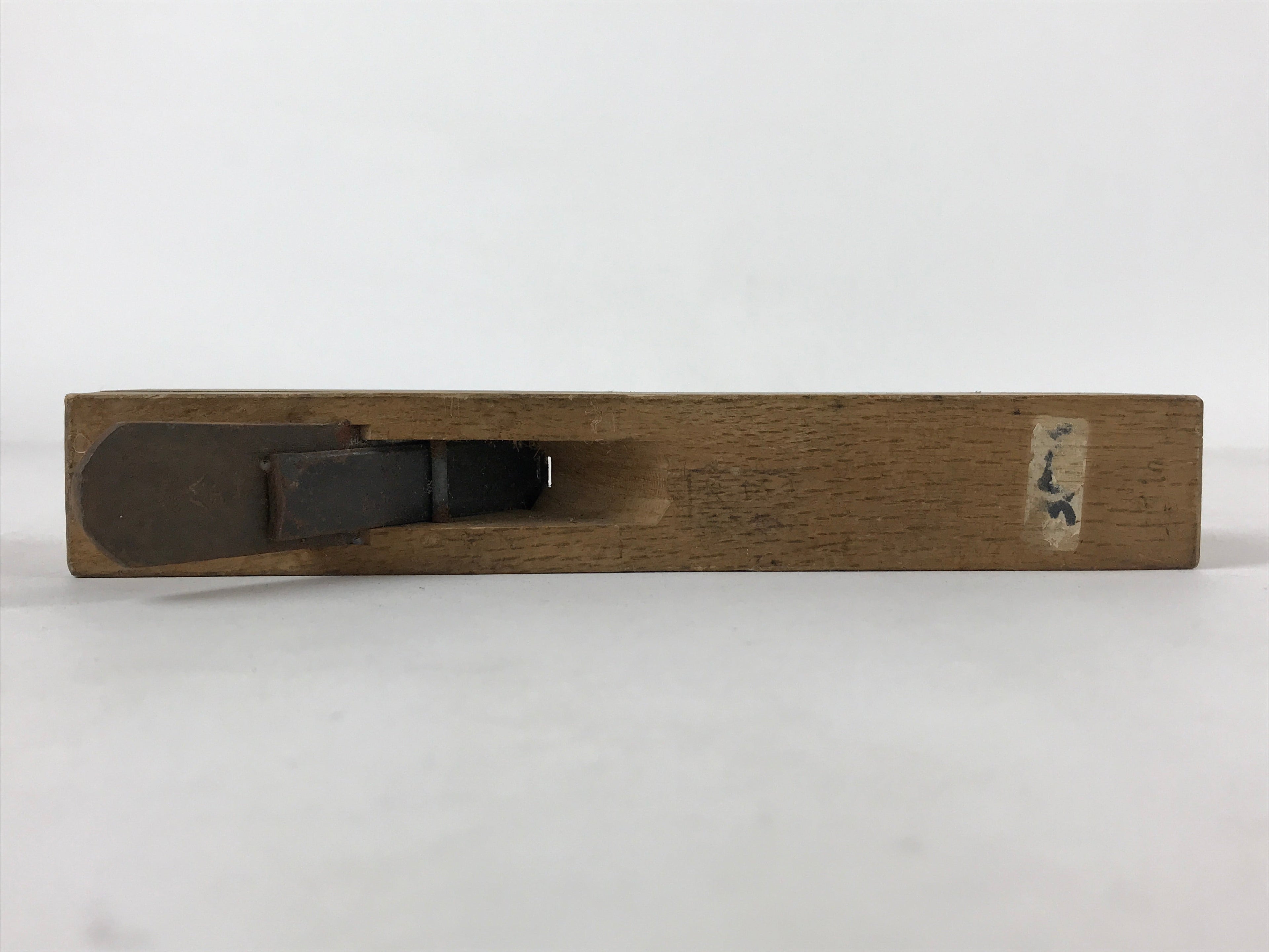 Japanese Hand Plane Hira Kanna Smoothing Vtg Wood Tool 85mm Steel Blade K471