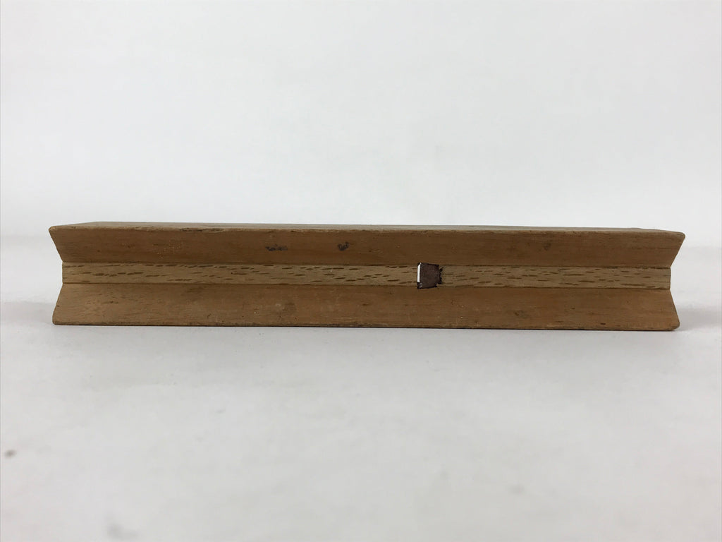 Japanese Hand Plane Hira Kanna Smoothing Vtg Wood Tool 85mm Steel Blade K471