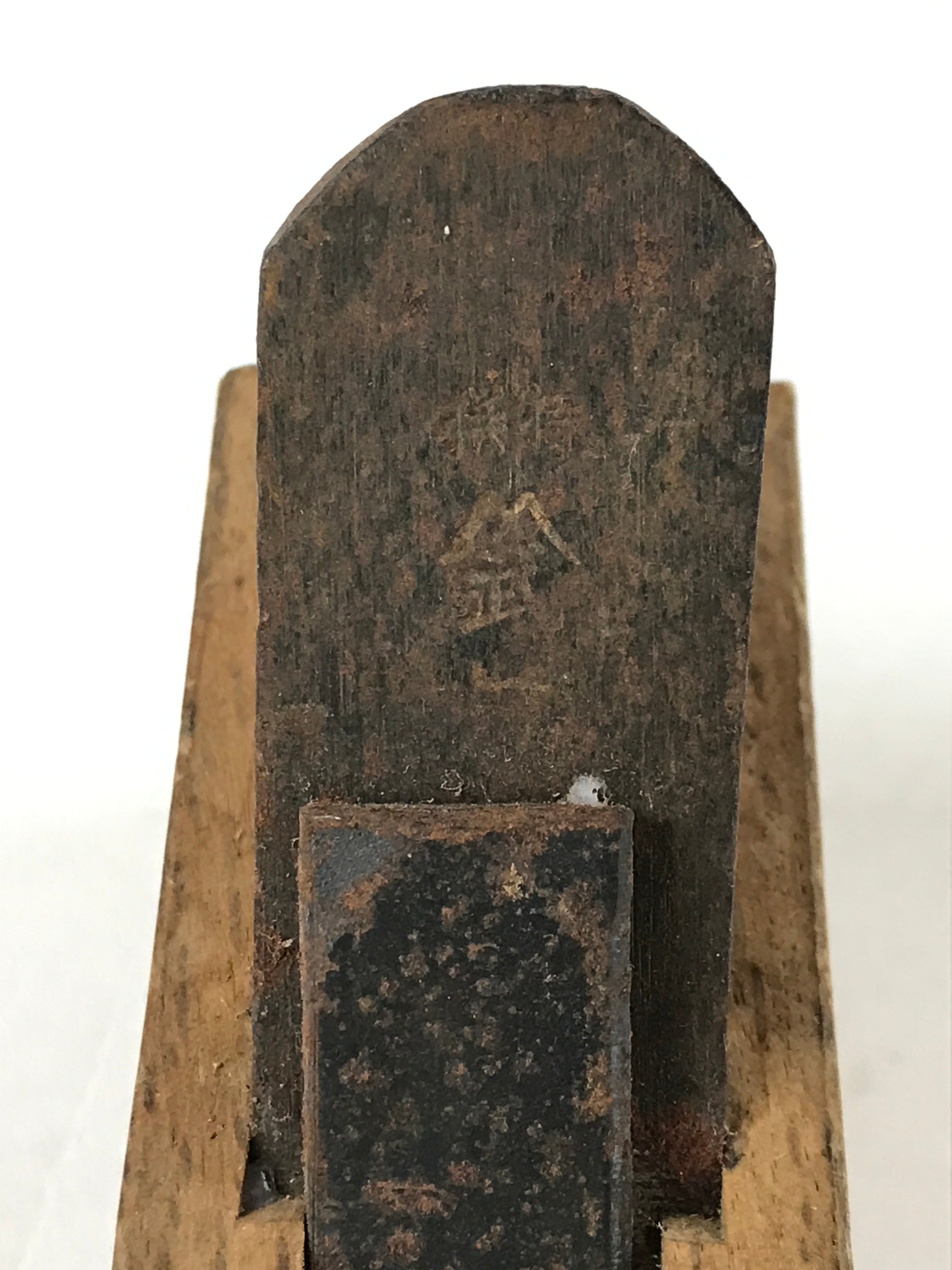 Japanese Hand Plane Hira Kanna Smoothing Vtg Wood Tool 85mm Steel Blade K471