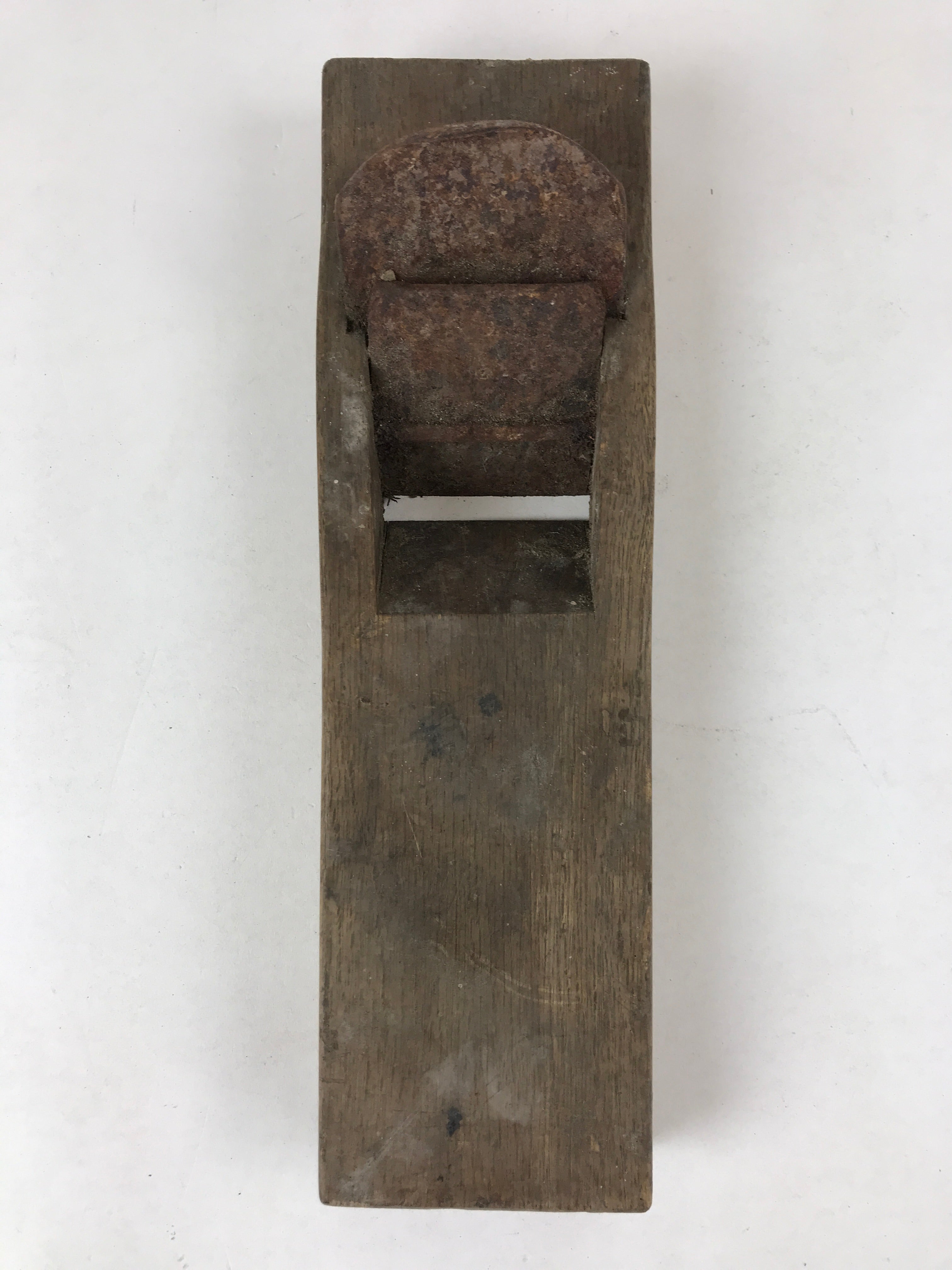 Japanese Hand Plane Hira Kanna Smoothing Vtg Wood Tool 90mm Steel Blade K460