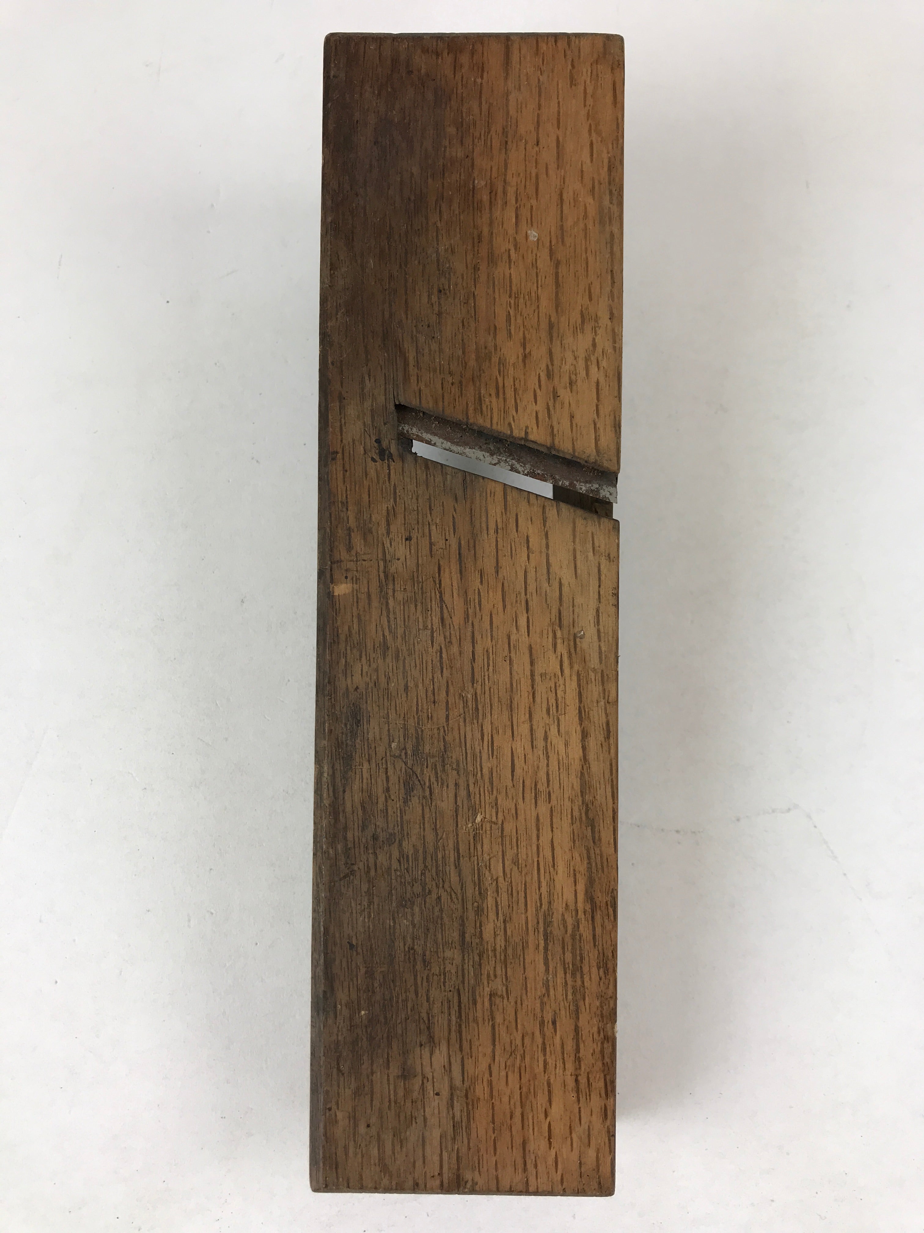 Japanese Hand Plane Hira Kanna Smoothing Vtg Wood Tool 90mm Steel Blade K464
