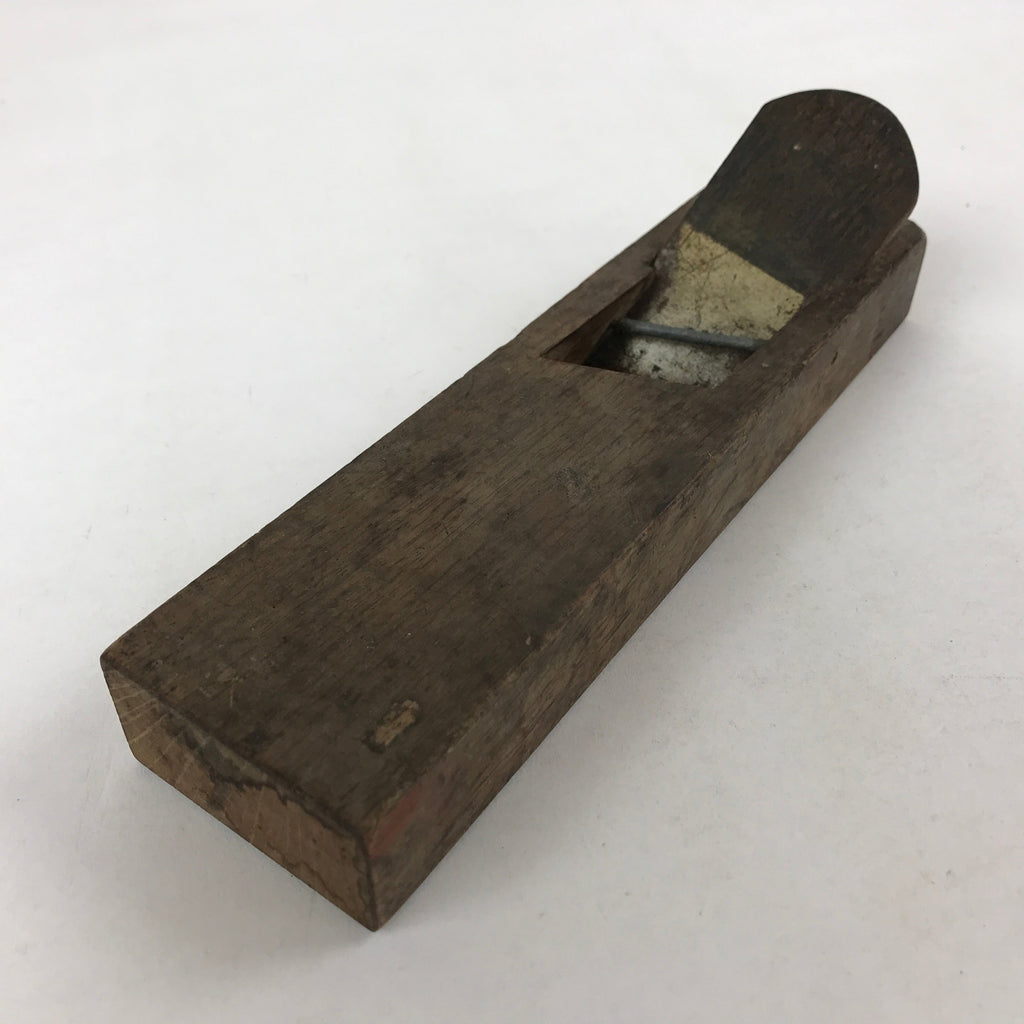 Japanese Hand Plane Hira Kanna Smoothing Vtg Wood Tool 90mm Steel Blade K464