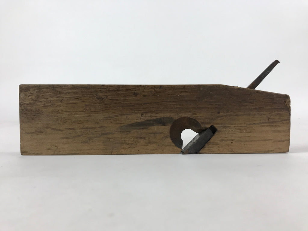 Japanese Hand Plane Sakuri Kanna Smoothing Vtg Wood Tool 120mm Steel Blade K468