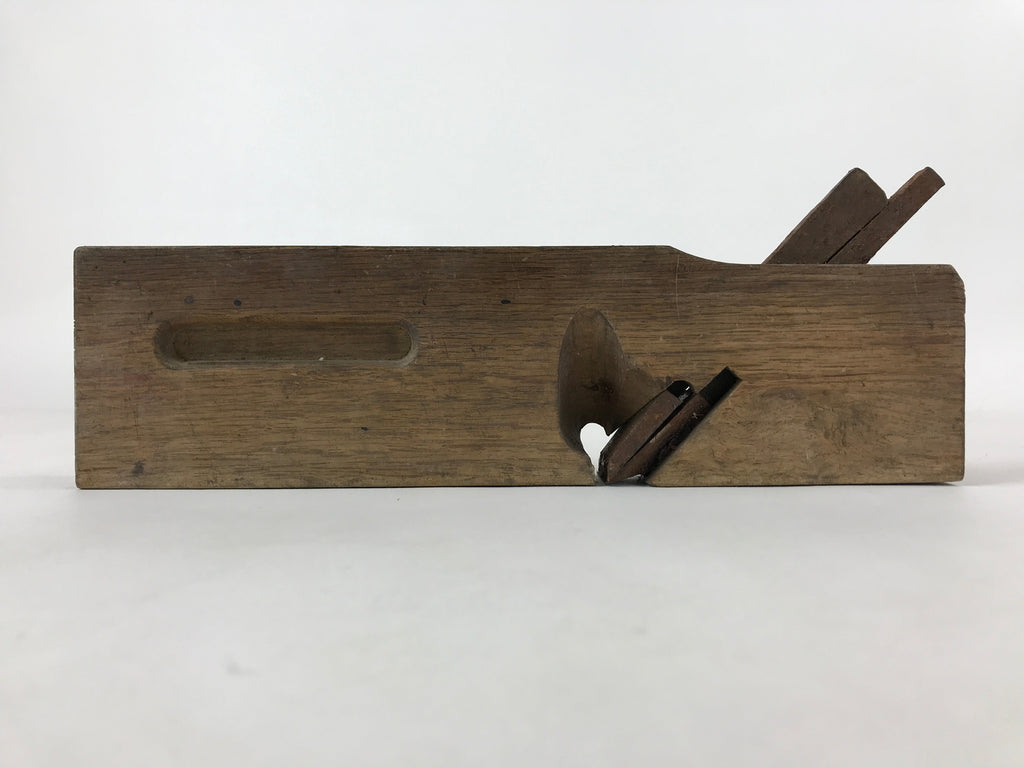 Japanese Hand Plane Sakuri Kanna Smoothing Vtg Wood Tool 140mm Steel Blade K466