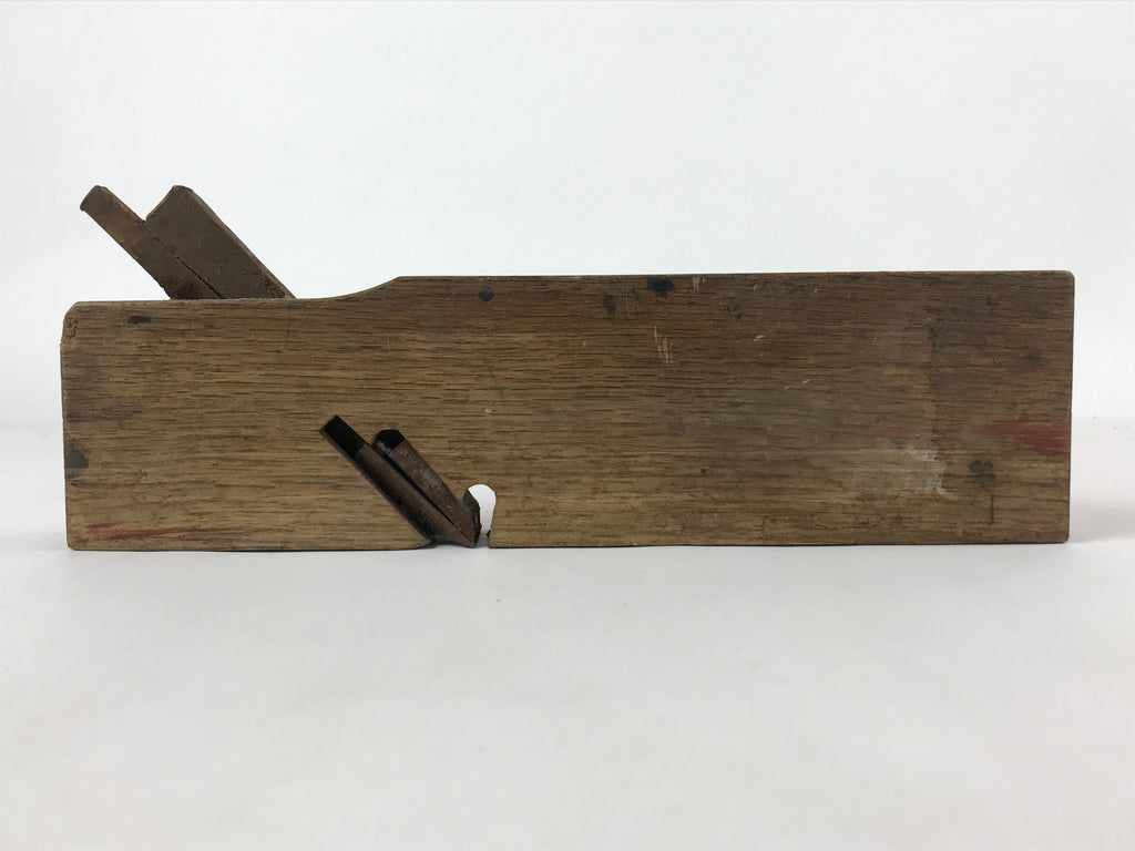 Japanese Hand Plane Sakuri Kanna Smoothing Vtg Wood Tool 140mm Steel Blade K466
