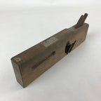 Japanese Hand Plane Sakuri Kanna Smoothing Vtg Wood Tool 140mm Steel Blade K466
