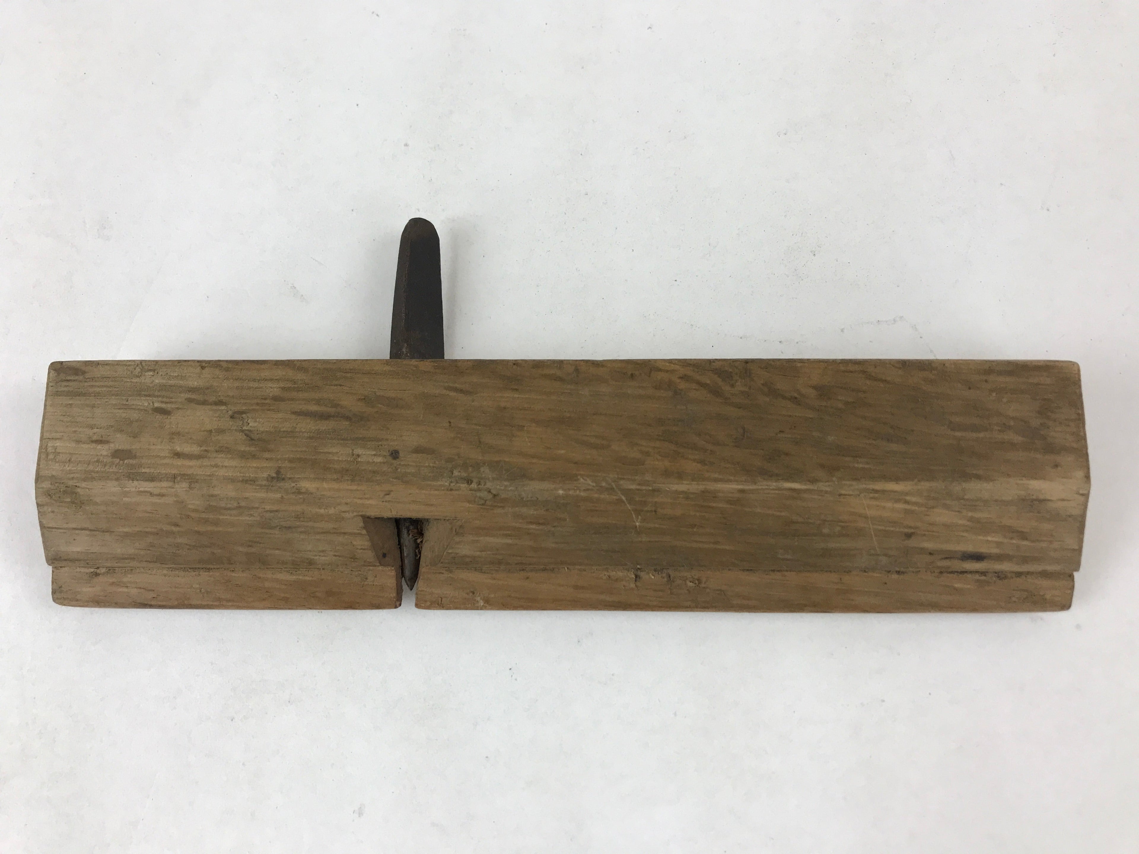 Japanese Hand Plane Sakuri Kanna Smoothing Vtg Wood Tool 85mm Steel Blade K470