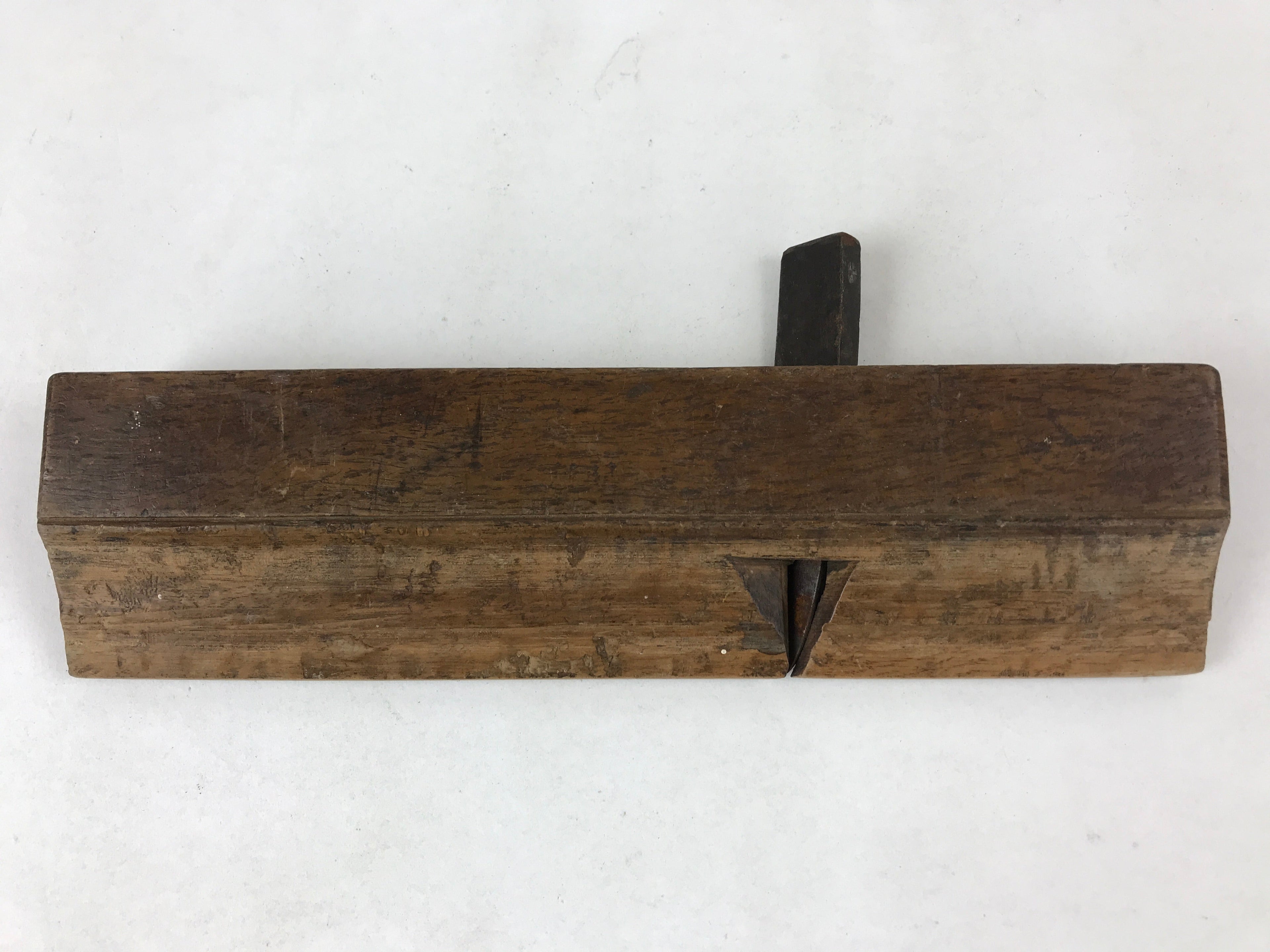 Japanese Hand Plane Sakuri Kanna Smoothing Vtg Wood Tool 95mm Steel Blade K469